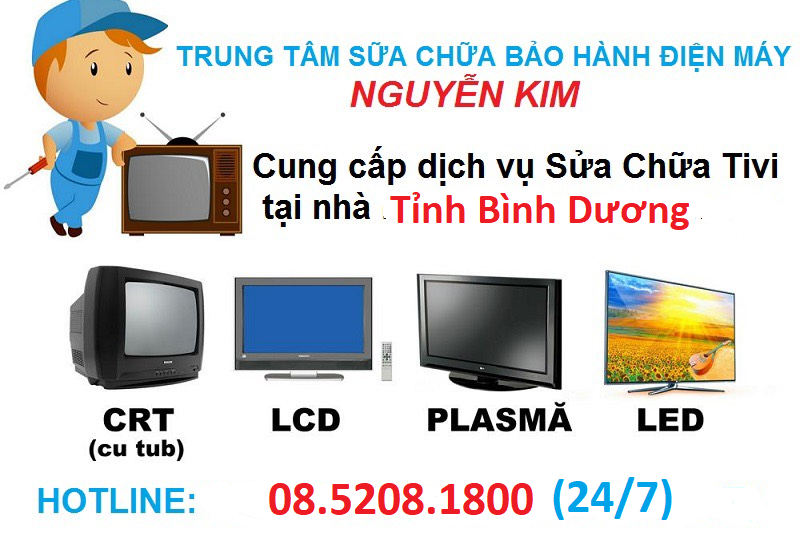 Sửa tivi tại nhà Dĩ An Bình Dương
