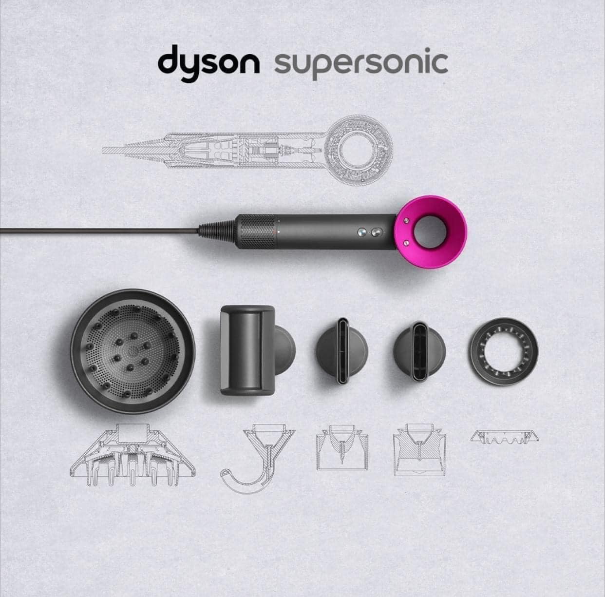 Dịch vụ thay thế phụ kiện máy sấy tóc dyson